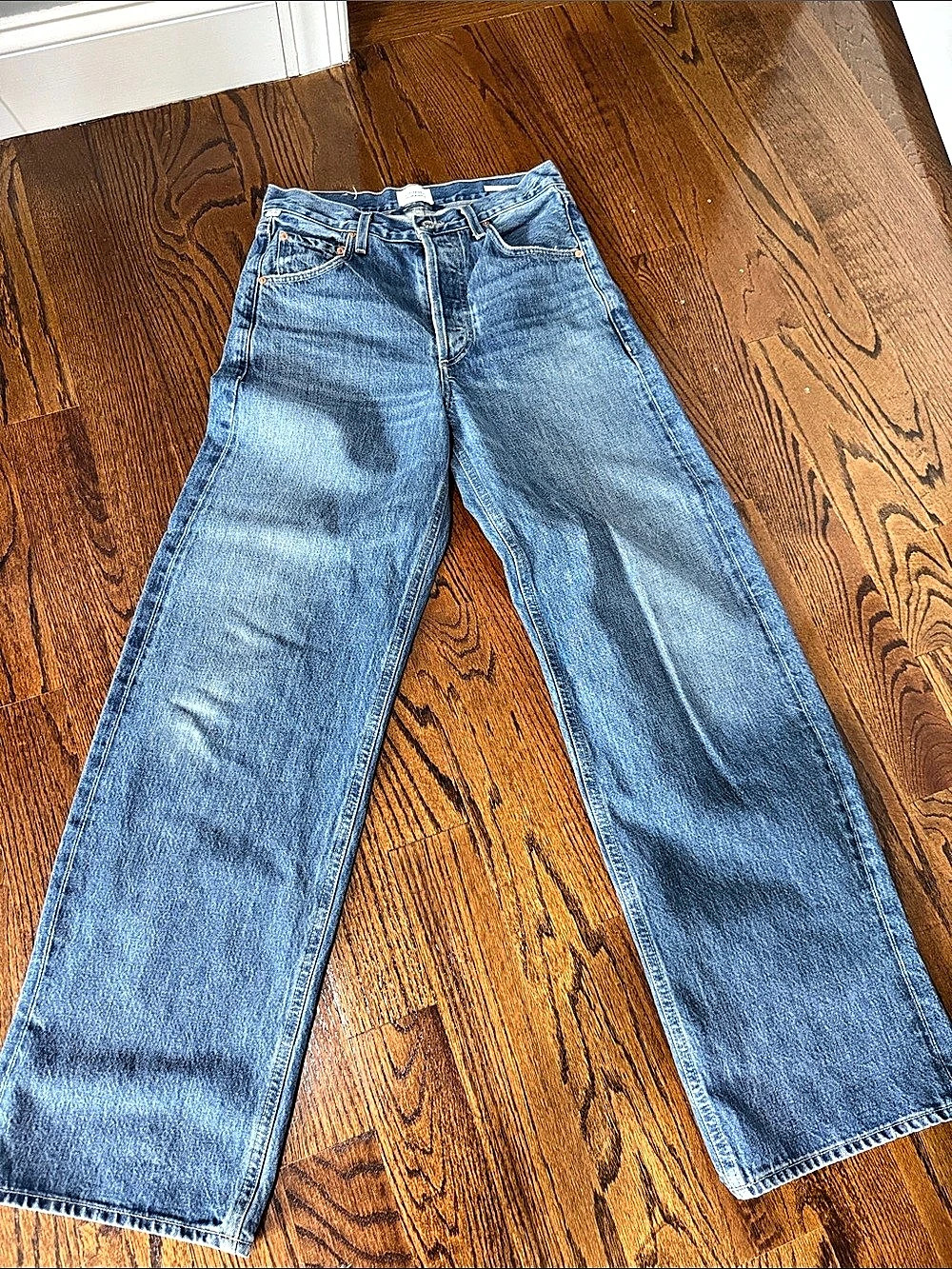 Citizens of Humanity Ayla Straight Leg Jeans Blue Waist 25